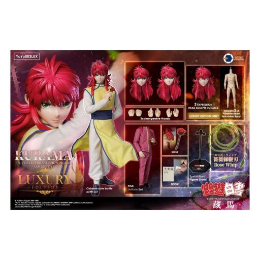 Figura Yu Yu Hakusho Kurama Luxury Edition Asmus Collectible 30 cm [7]