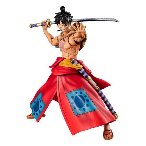 Figura articulada One Piece Luffy Taro MegaHouse 17 cm