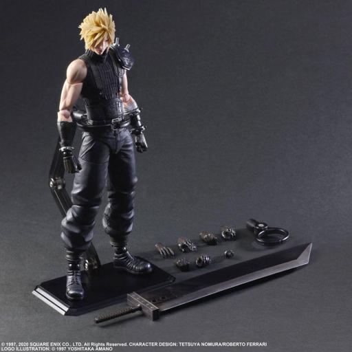 Figura articulada Play Arts Kai Cloud Strife 27 cm [2]