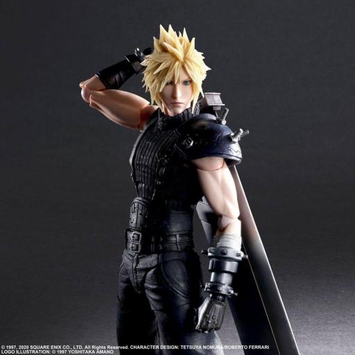 Figura articulada Play Arts Kai Cloud Strife 27 cm [1]