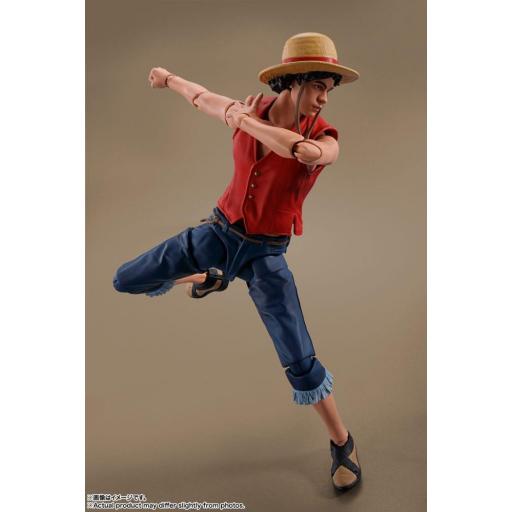 Figura articulada S.H. Figuarts One Piece  Monkey D. Luffy (Netflix) 14 cm [2]