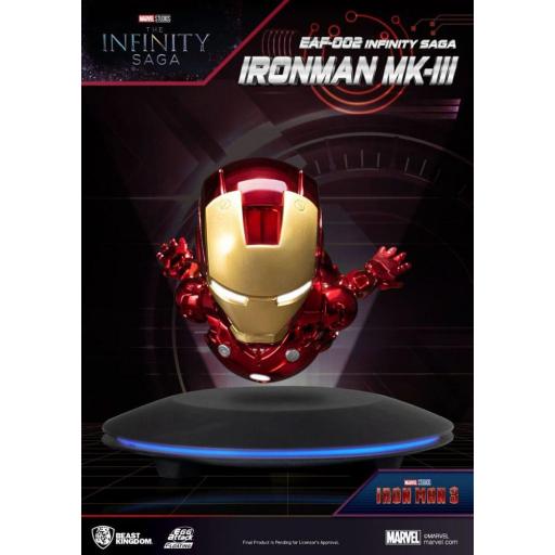 Figura con Luz Marvel Iron Man Mark III Egg Attack Beast Kingdom 16 cm [2]