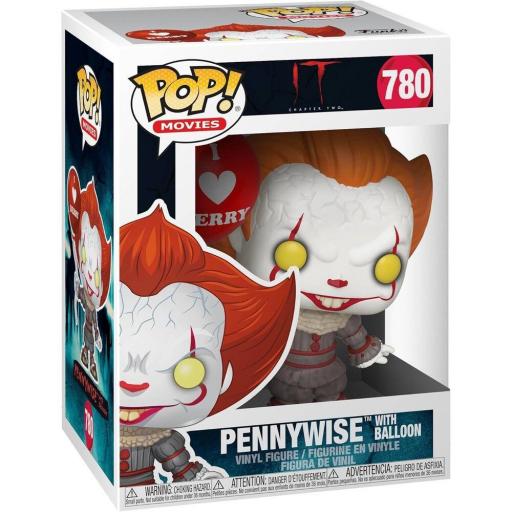 Figuras Funko Pop! IT Chapter 2 Pennywise globo 9 cm [1]