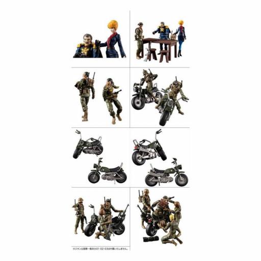 Figuras Mobile Suit Gundam Principality of Zeon Team Ramba Ral Set Megahouse 10 cm [6]