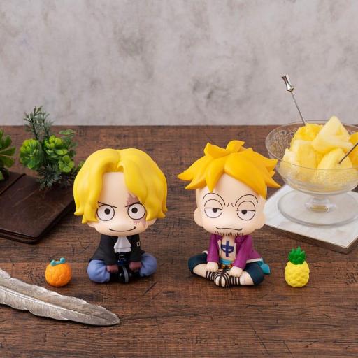 Figuras One Piece Sabo & Marco Look Up MegaHouse 11 cm [2]