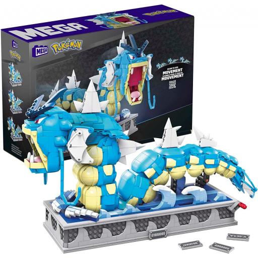 Kit construcción Pokémon Gyarados Mattel 44 cm