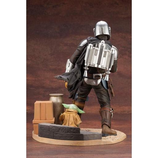 Kit de Montaje Star Wars The Mandalorian & Grogu ARTFX 26 cm [4]
