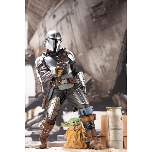 Kit de Montaje Star Wars The Mandalorian & Grogu ARTFX 26 cm [5]
