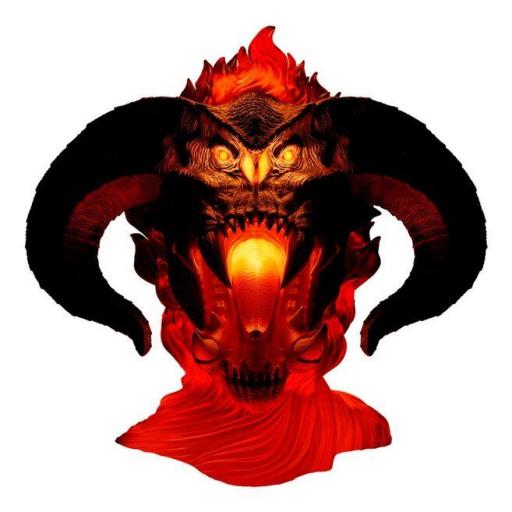 Lámpara El Señor de los Anillos Balrog 3D Erik 26 cm [1]