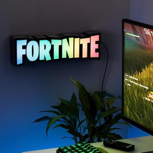 Lámpara Fortnite Logo RGB Paladone 32 cm [4]
