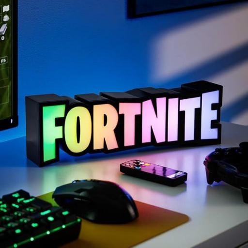 Lámpara Fortnite Logo RGB Paladone 32 cm [2]