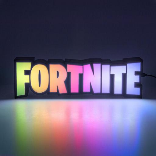 Lámpara Fortnite Logo RGB Paladone 32 cm