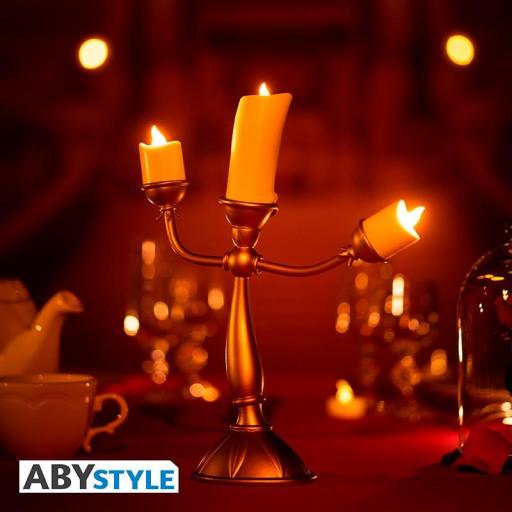 Lámpara La Bella y la Bestia Lumiere Réplica ABYStyle 31 cm [4]