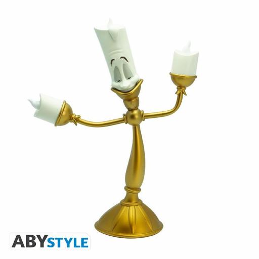 Lámpara La Bella y la Bestia Lumiere Réplica ABYStyle 31 cm
