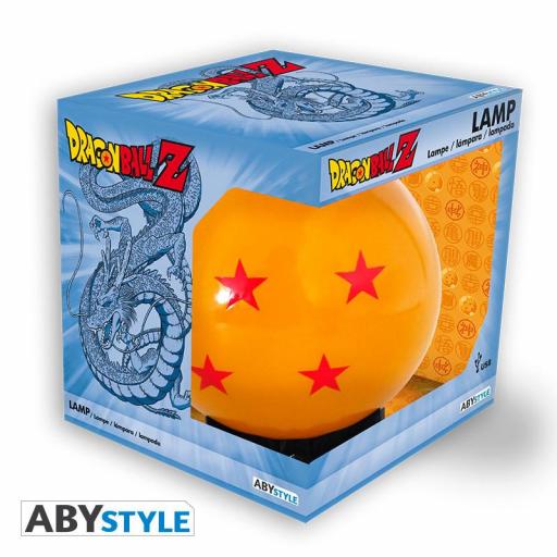 Lámpara Led Dragon Ball Bola de 4 Estrellas ABYStyle 18 cm [4]