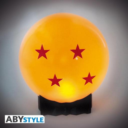 Lámpara Led Dragon Ball Bola de 4 Estrellas ABYStyle 18 cm