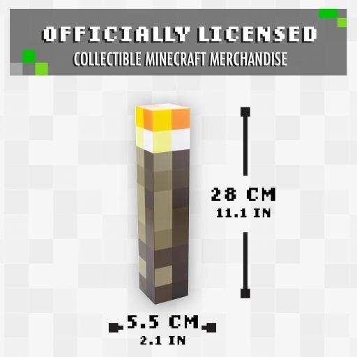 Lámpara Minecraft Antorcha Paladone 28 cm [5]