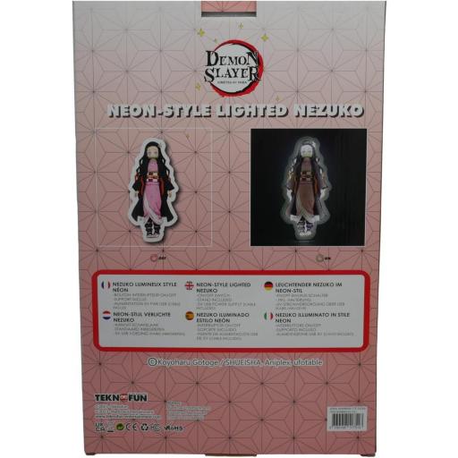 Lámpara Neón Demon Slayer Kimetsu No Yaiba Nezuko Kamado 40 cm [4]
