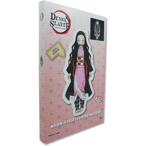 Lámpara Neón Demon Slayer Kimetsu No Yaiba Nezuko Kamado 40 cm [3]