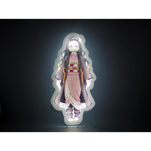 Lámpara Neón Demon Slayer Kimetsu No Yaiba Nezuko Kamado 40 cm [2]