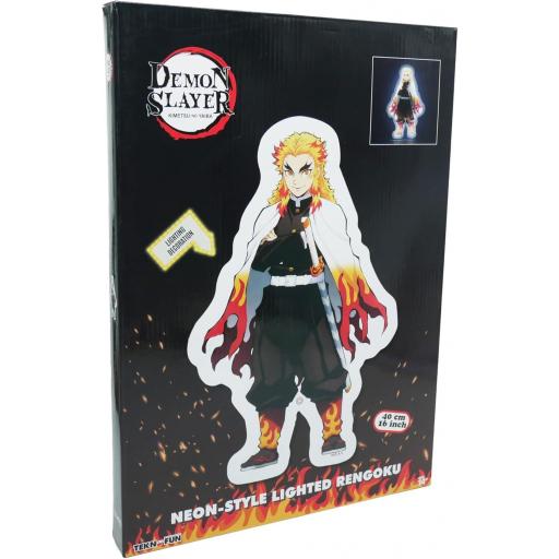 Lámpara Neón Demon Slayer Kimetsu No Yaiba Ryojuro Rengoku 40 cm [4]