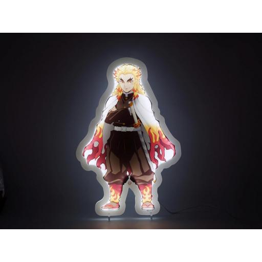 Lámpara Neón Demon Slayer Kimetsu No Yaiba Ryojuro Rengoku 40 cm [2]