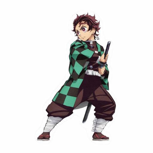 Lámpara Neón Demon Slayer Kimetsu No Yaiba Tanjiro Kamado 40 cm
