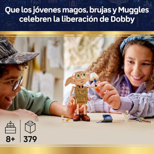Lego Set Construcción Harry Potter Dobby el Elfo Libre 3D 18 cm [4]