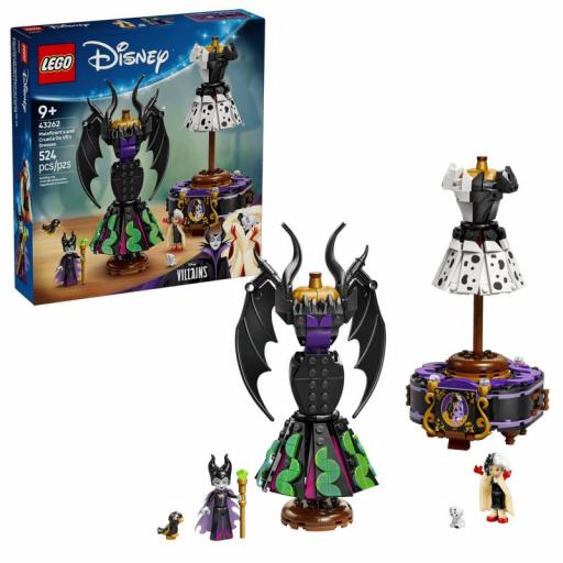 Lego Set contrucción Disney Trajes de Maléfica y Cruella De Vil [0]