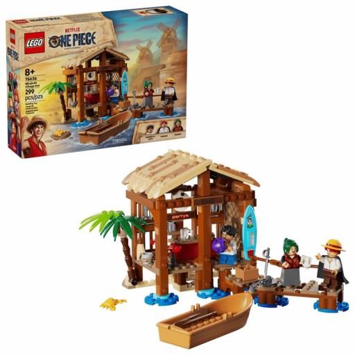 Lego Set contrucción One Piece Cabaña del Pueblo Molino [0]