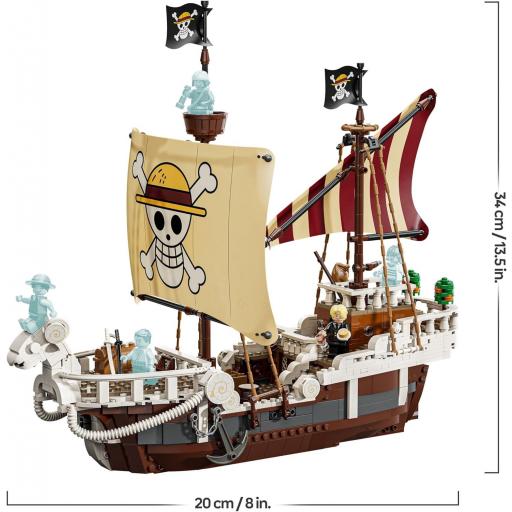 Lego Set Contrucción One Piece Netflix Going Merry Barco Pirata 3D [1]