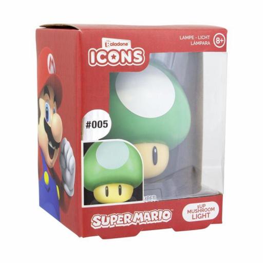 Lámpara Icon Super Mario 1UP 10 cm [2]