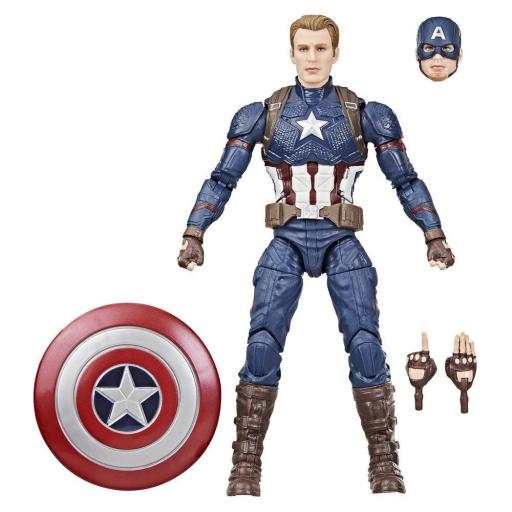 Figura Capitán América Marvel Legends Hasbro 15 cm [2]
