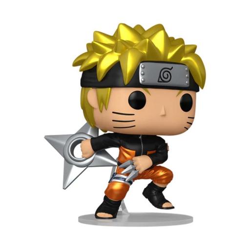 Figura Funko Pop! Naruto Shippuden: Naruto con shuriken (Chase aleatorio) 9 cm [2]