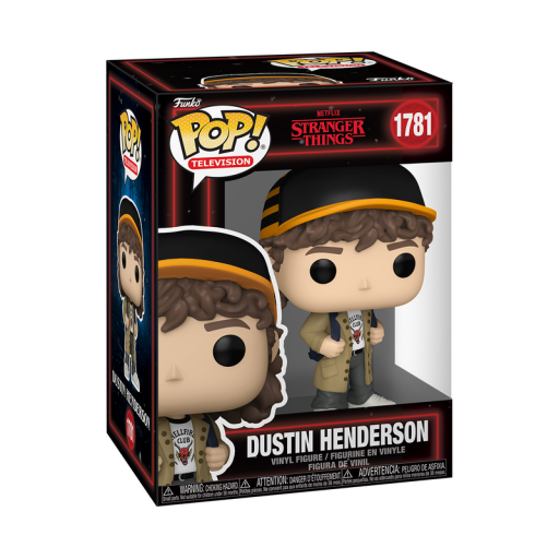 Figura Funko Pop! Stranger Things 5 Dustin Henderson 9 cm [1]