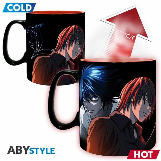 Taza térmica Death Note L y Light 460 ml-2.jpg