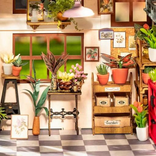 Maqueta Casa en Miniatura Emily s Flower Shop 449pzs [4]
