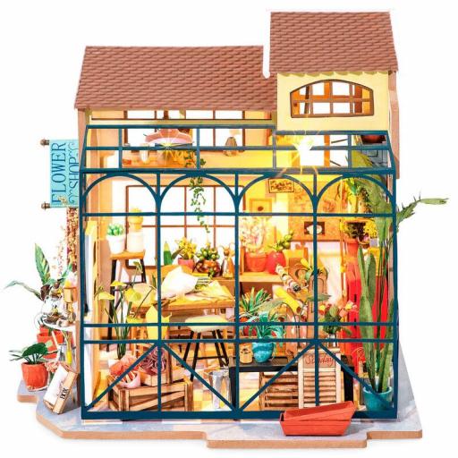 Maqueta Casa en Miniatura Emily s Flower Shop 449pzs [2]