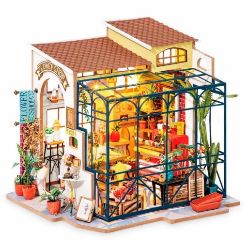 Maqueta Casa en Miniatura Emily s Flower Shop 449pzs [1]