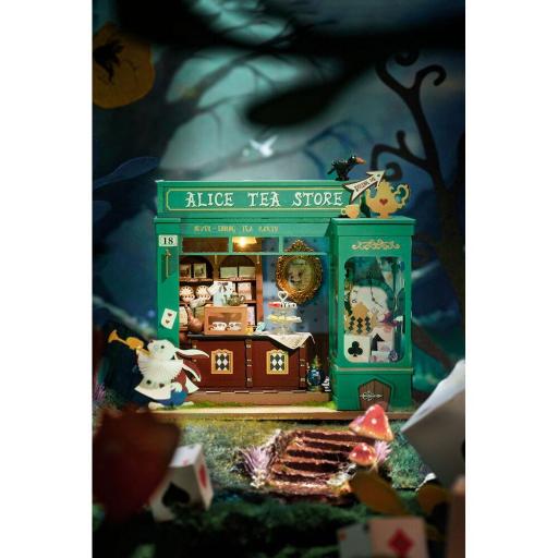 Maqueta La Tienda de Te de Alicia ROBOTIME 136pzs [2]
