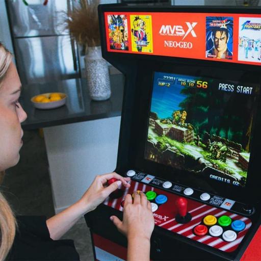 Máquina Arcade Recreativa NeoGeo MVSX 63 cm