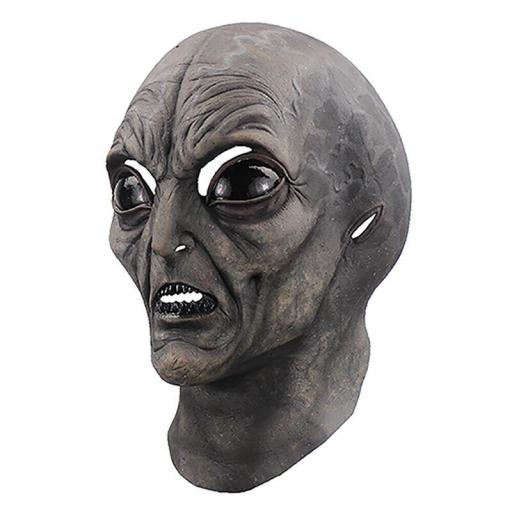 Máscara Alien Invasor Disfraz Halloween Cosplay Ghoulish [2]