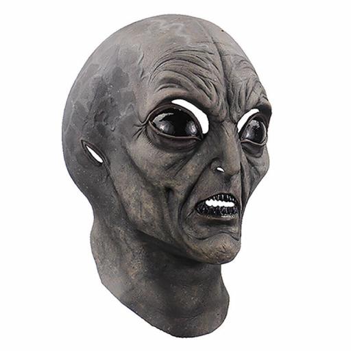 Máscara Alien Invasor Disfraz Halloween Cosplay Ghoulish [3]