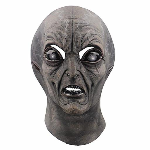 Máscara Alien Invasor Disfraz Halloween Cosplay Ghoulish [1]