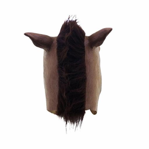 Máscara Caballo Marrón Disfraz Halloween Cosplay Ghoulish  [6]