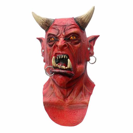 Máscara Demonio Uzzath Disfraz Halloween Cosplay Ghoulish 