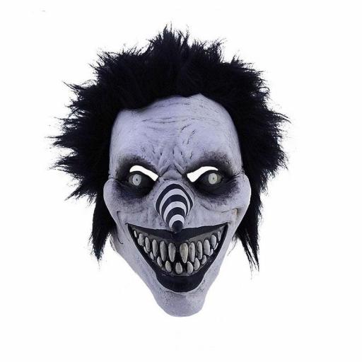 Máscara Payaso Risa Diabólica Disfraz Halloween Cosplay Ghoulish 