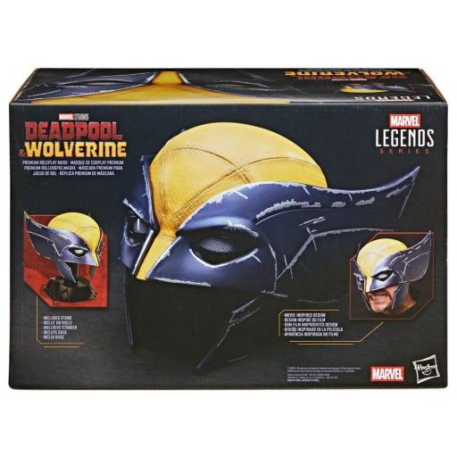 Máscara Premiuim Wolverine Marvel Legends Hasbro [2]