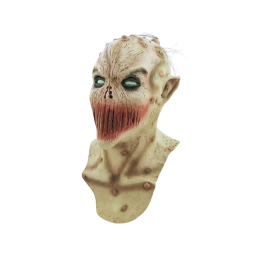 Máscara Silencio Mortal Halloween Disfraz Cosplay Ghoulish 