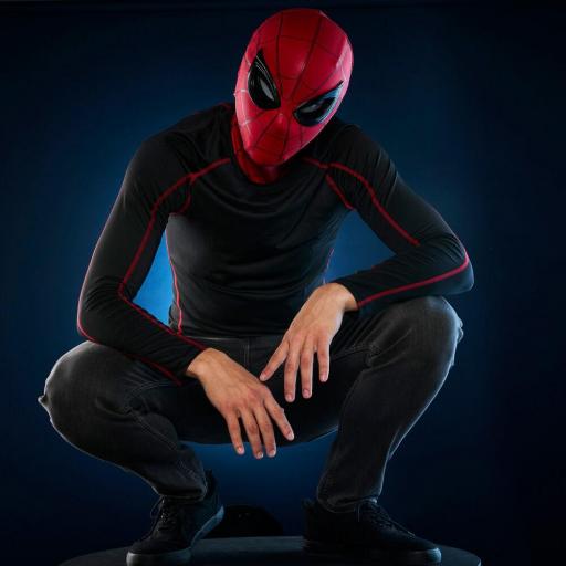 Máscara electrónica Spiderman Homecoming Marvel Legends Hasbro 15 cm [3]